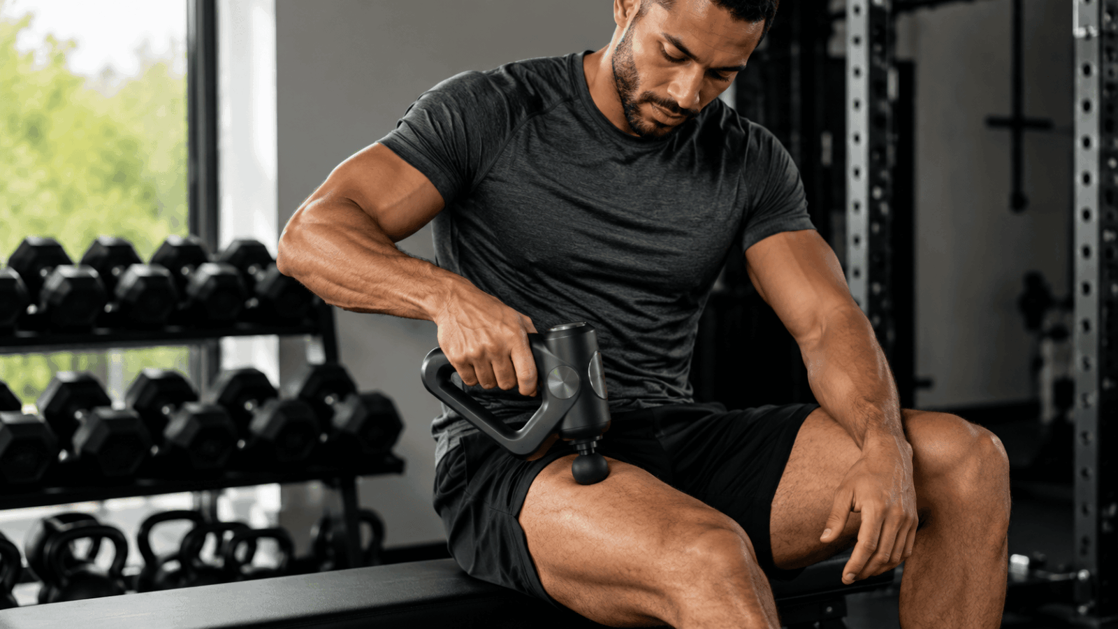 Utilisation du Theragun Prime après le sport