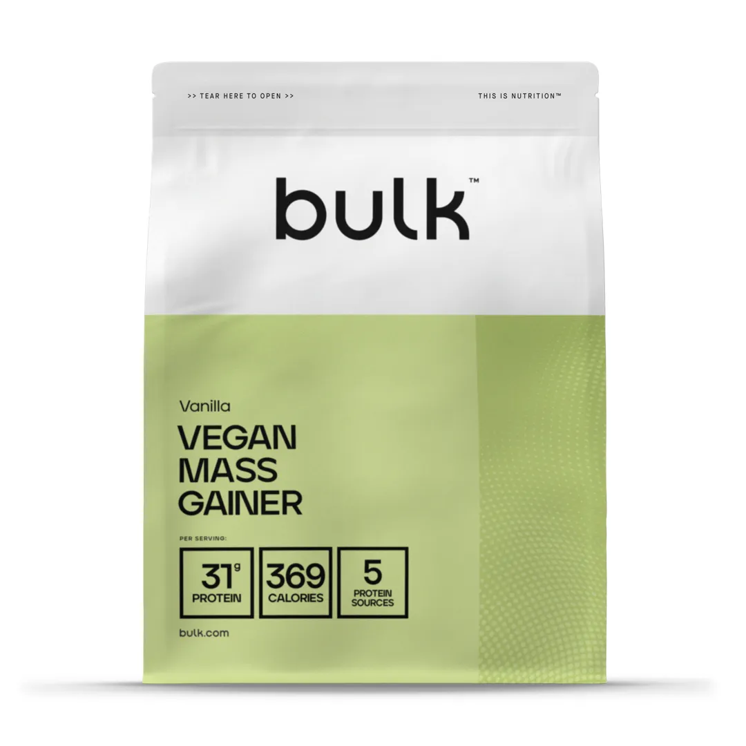 Bulk Vegan Mass Gainer pois riz musculation