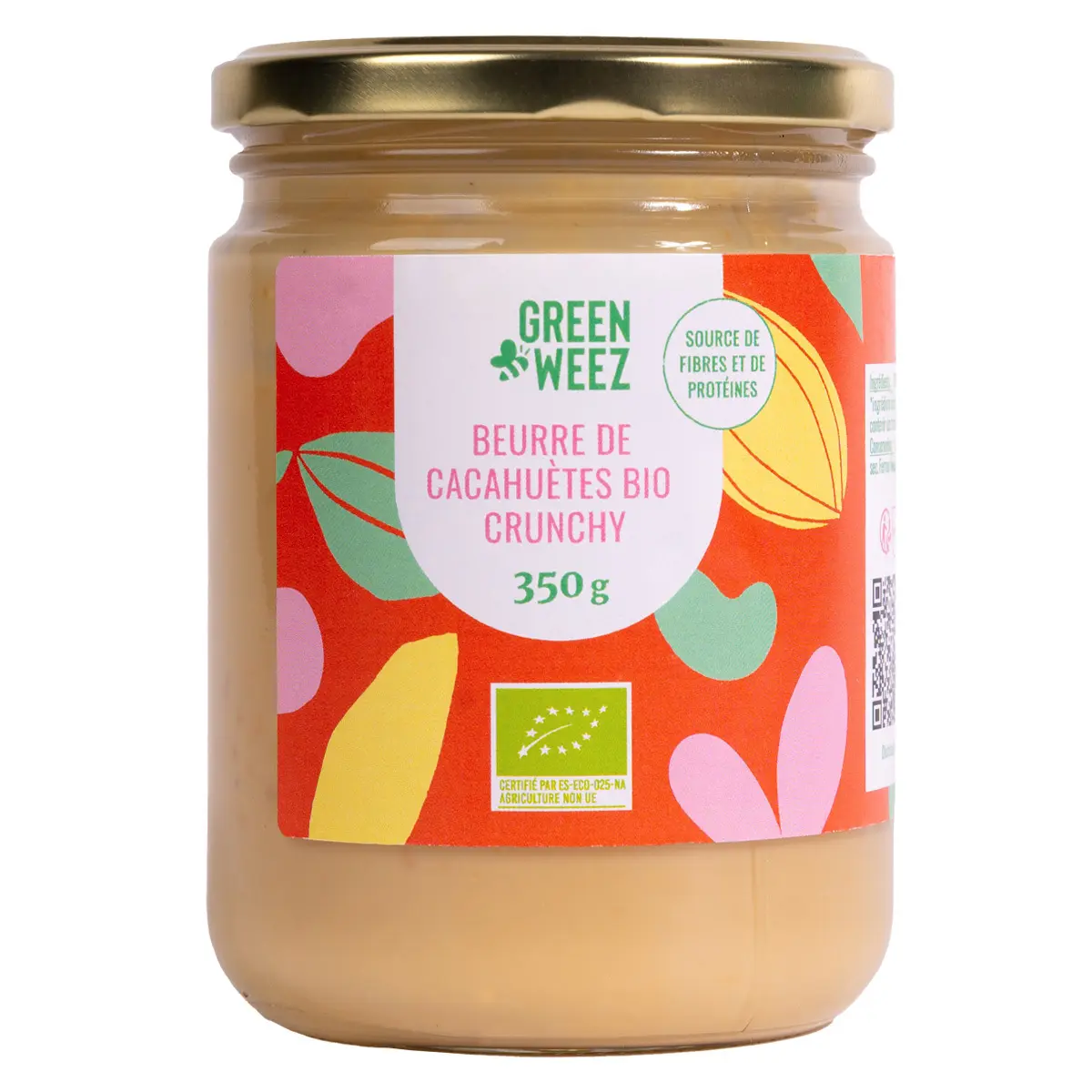 Greenwhey Beurre de Cacahuète français sport nutrition