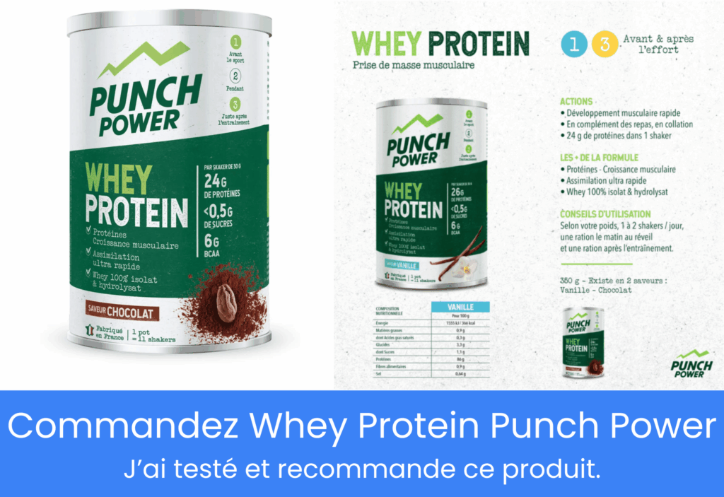 ce que pense les clients de la whey protein punch power