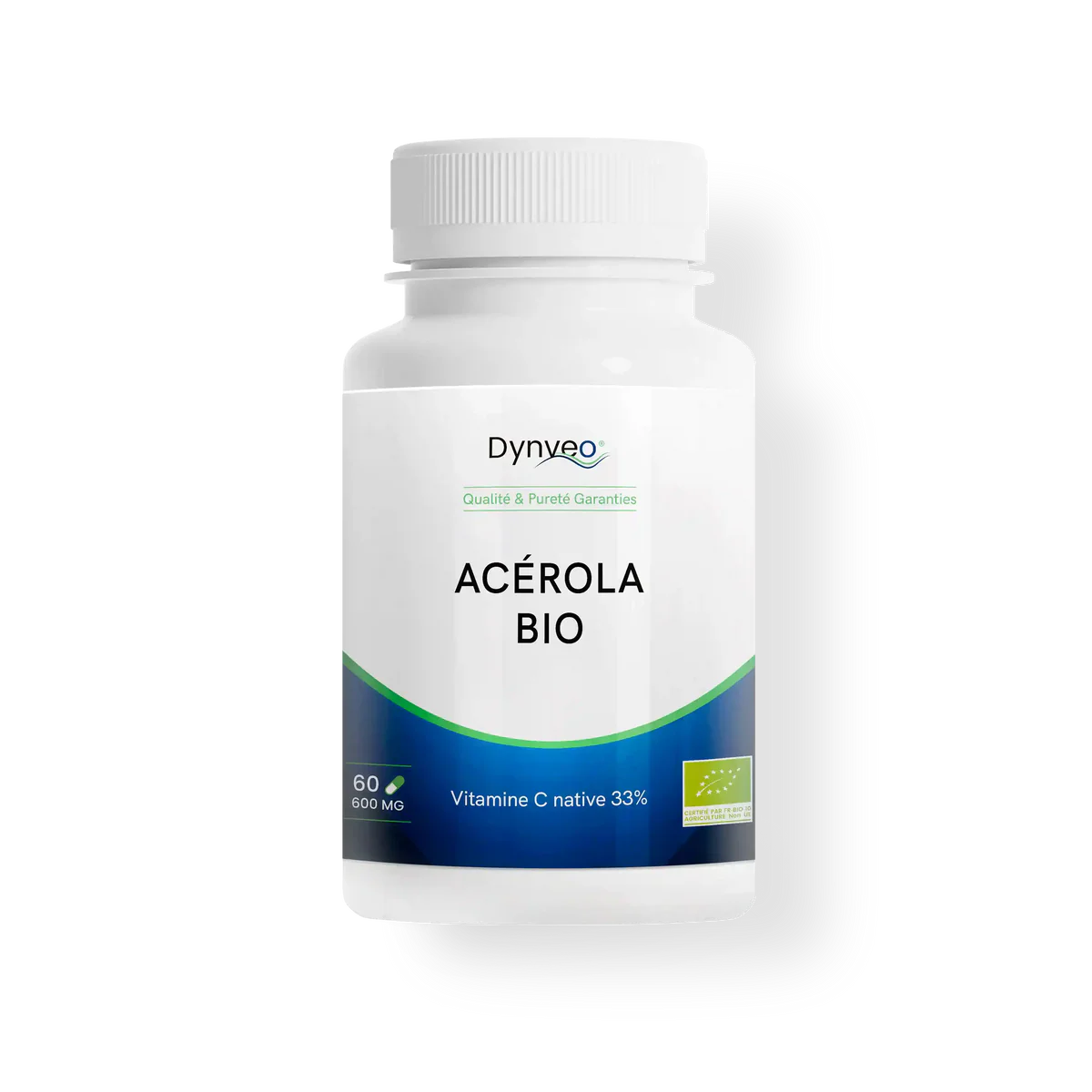 Dynveo Acérola Bio gélules végétales vitamine C 33%