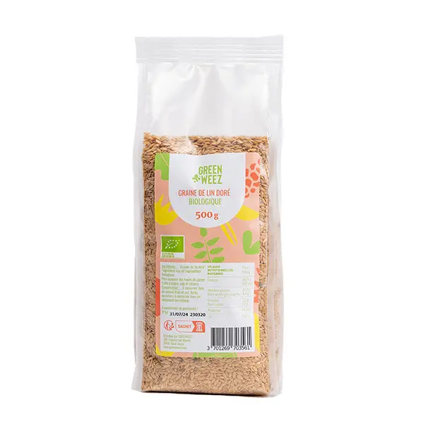 Greenweez Graines Lin Doré Bio 500g