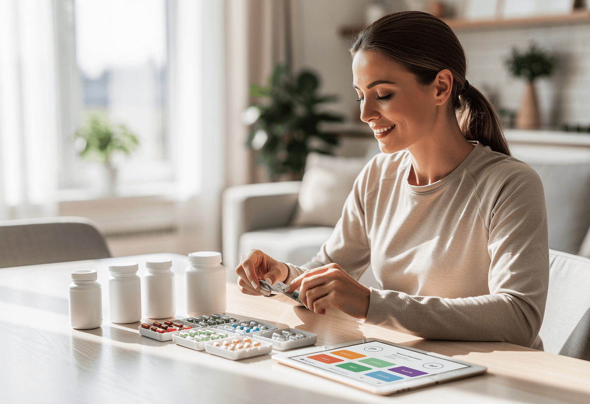 une personne choisissant une solution adaptée à ses besoins