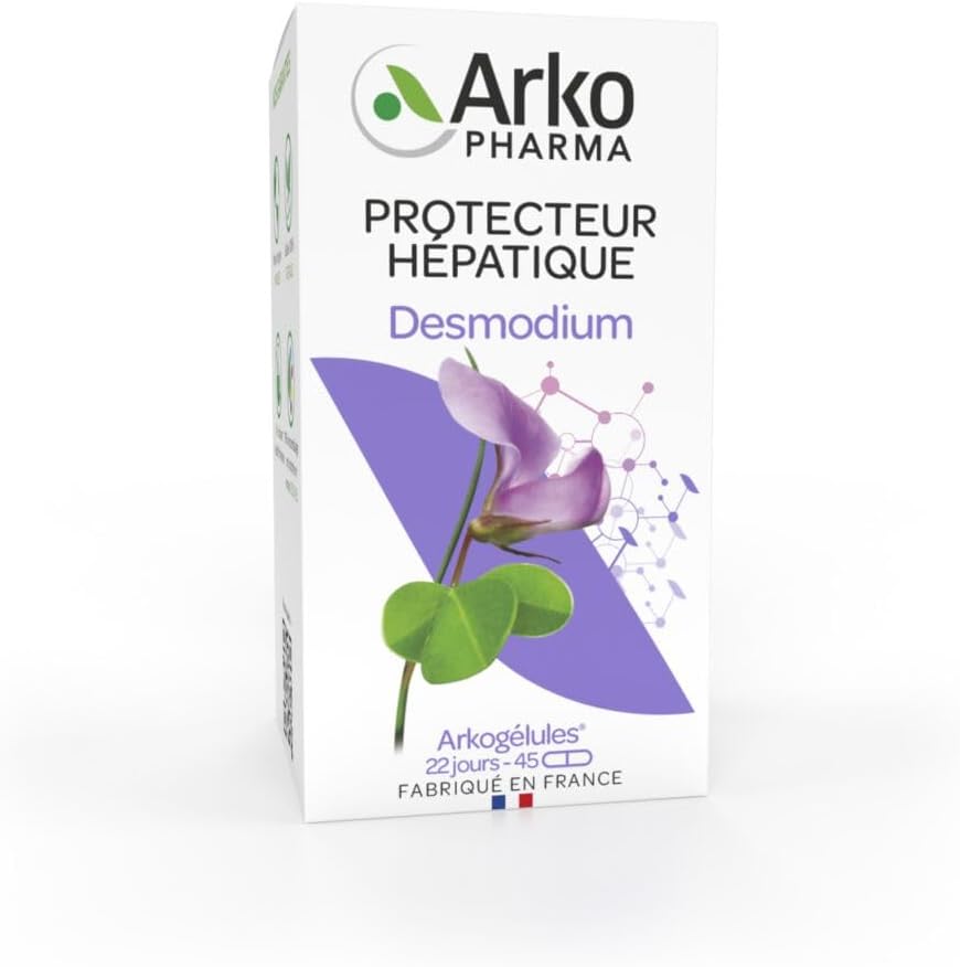 Arkopharma Arkogélules Desmodium 45 gélules détoxifiant foie pharmacie