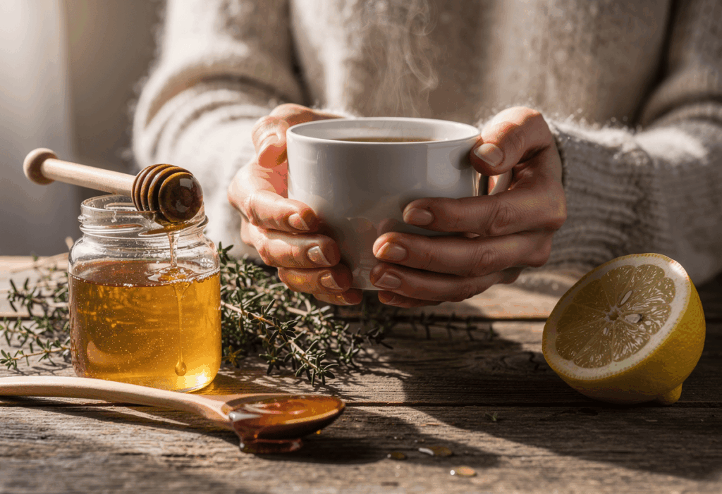 Comment utiliser le miel de thym contre la toux