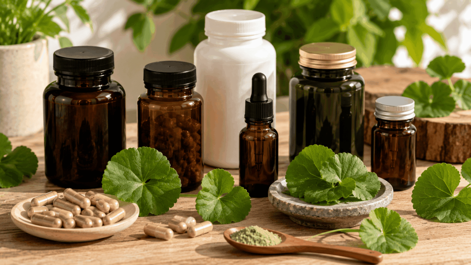 Comparatif de compléments à base de Centella Asiatica