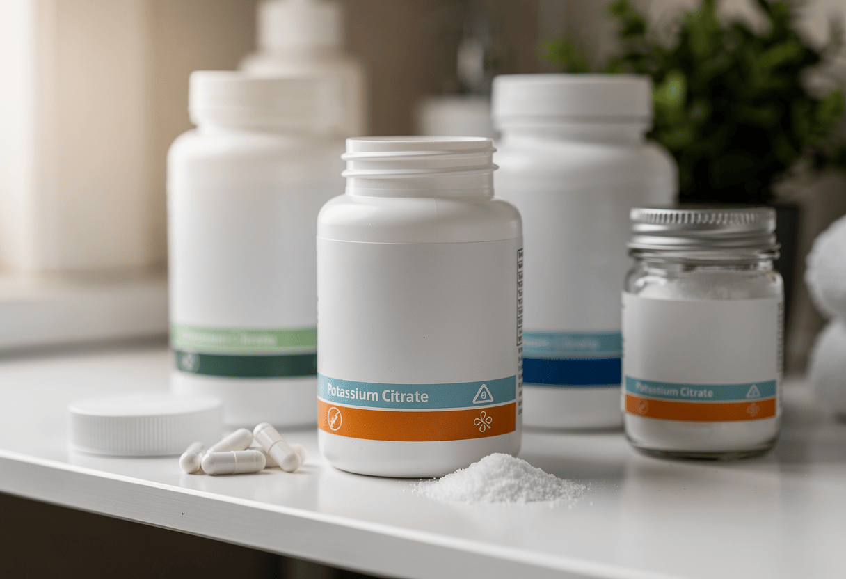 Complément de citrate de potassium