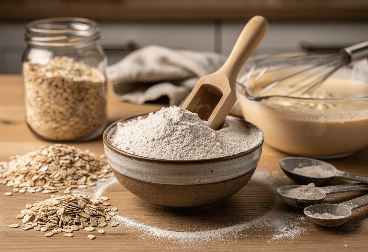 La farine d'avoine et ses utilisations en cuisine