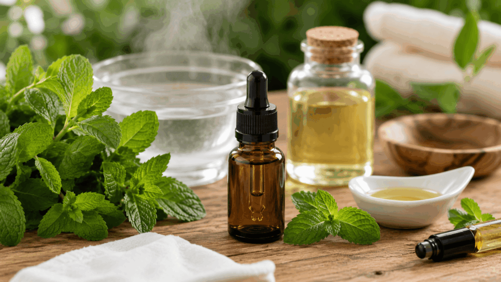 Les différentes utilisations de l'huile essentielle de menthe poivrée