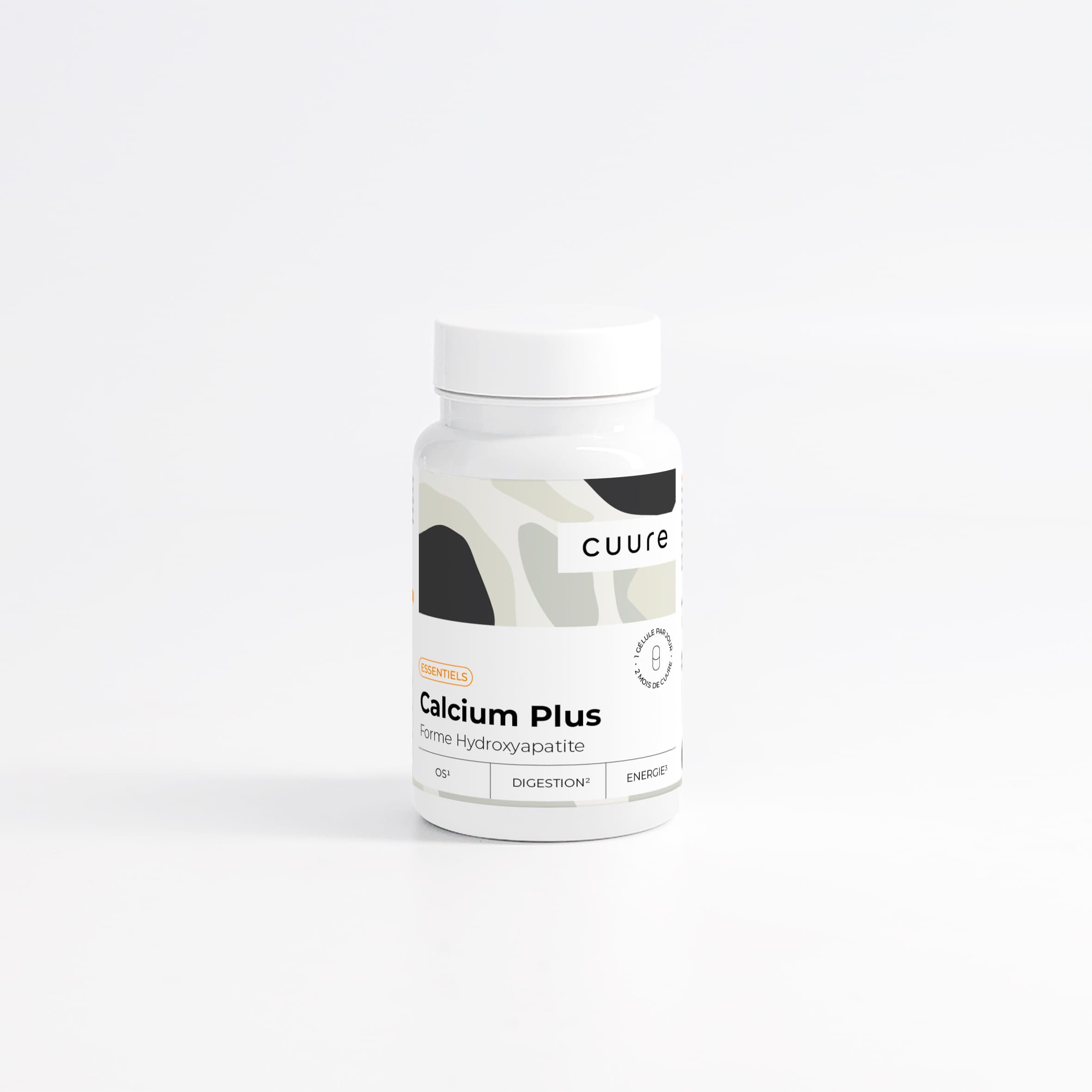 Cuure Calcium Plus hydroxyapatite vitamine D3 santé osseuse