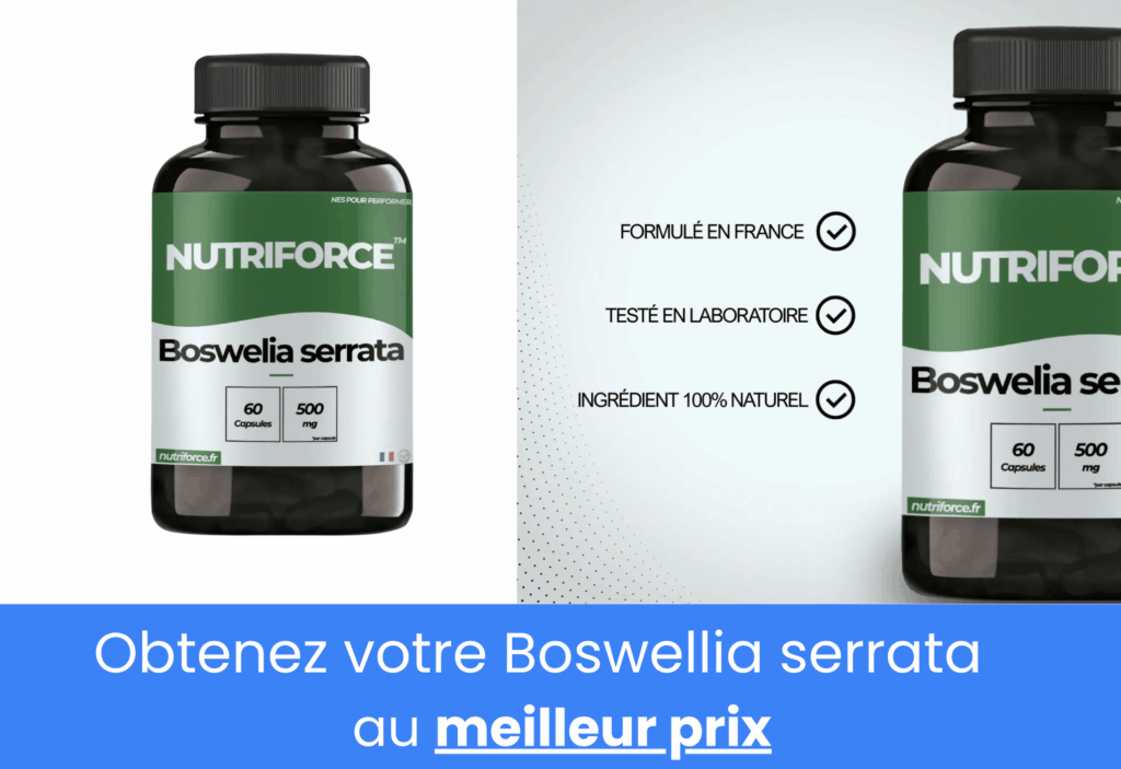 Meilleur boswellia serrata nutriforce