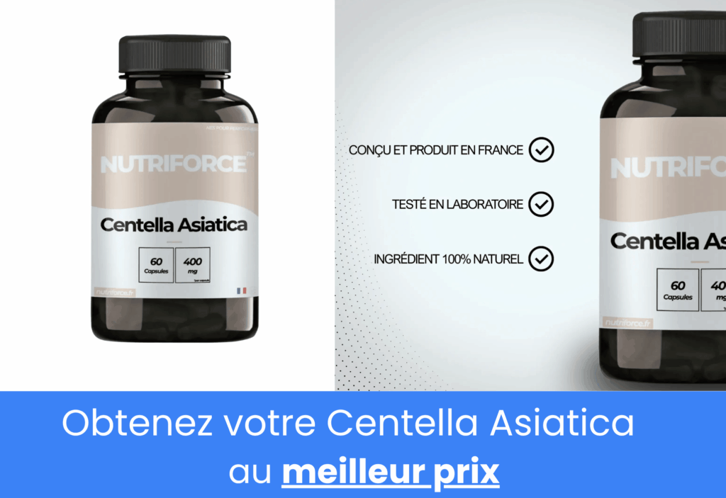 Meilleur centella asiatica nutriforce