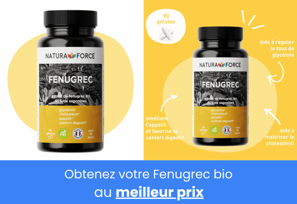 Meilleur fenugrec gélule natura force