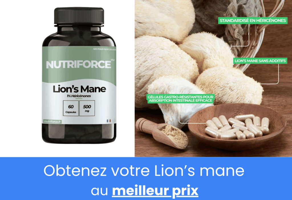 Meilleur lion's mane nutriforce