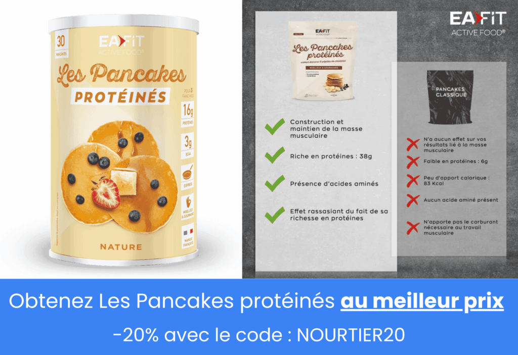 Meilleur pancake protéiné eafit