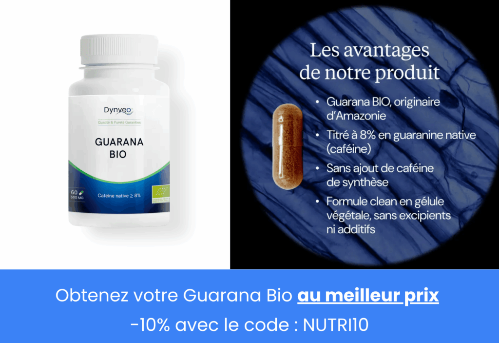 Meilleure guarana pour maigrir dynveo