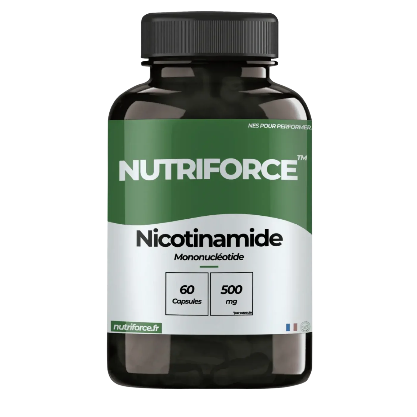 Nutriforce NMN nicotinamide mononucléotide pureté 99% HPLC gélules