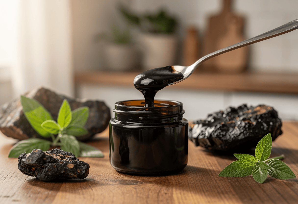 Shilajit en résine pure et gélulle valebio