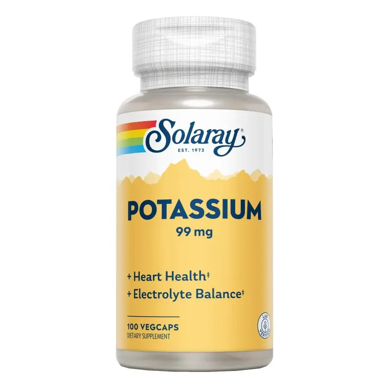Solaray Citrate de Potassium 99mg Greenweez gélules
