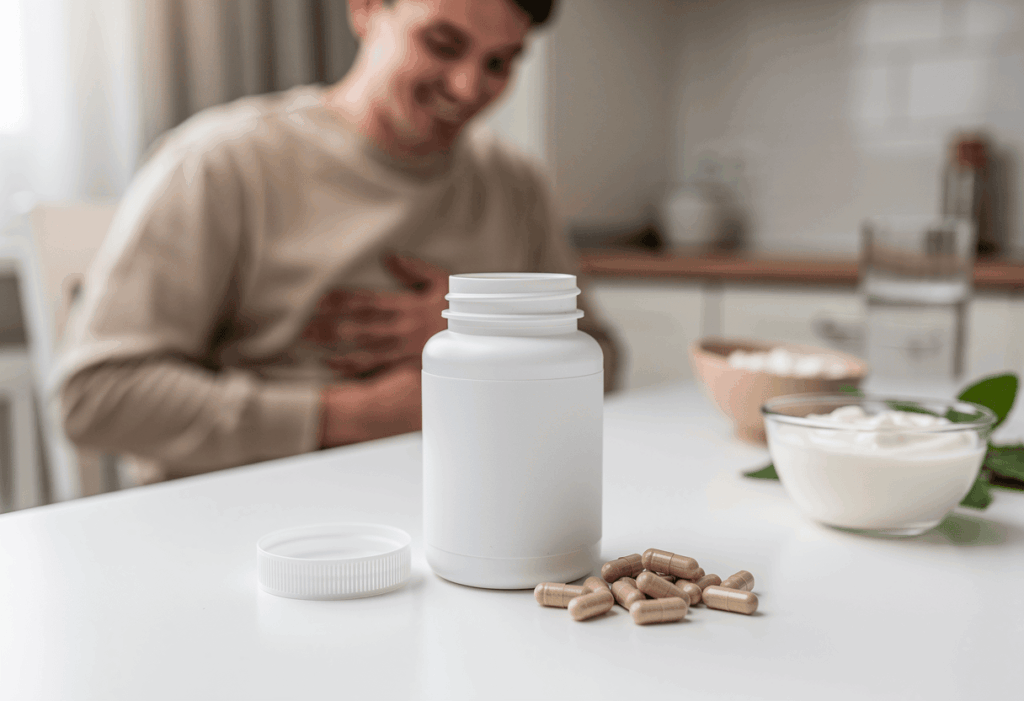 compléments Noobiotik posé sur une table