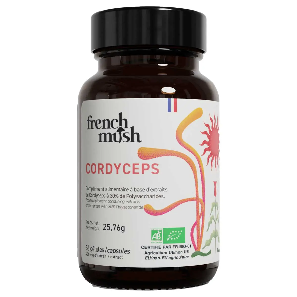 complément cordyceps extrait Greenweez bio gélules