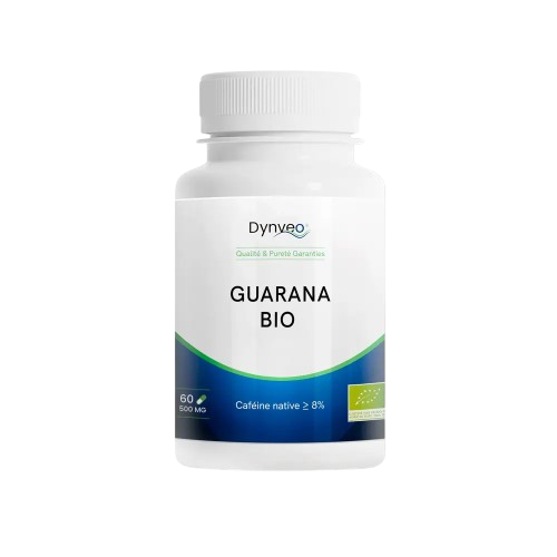 Dynveo Guarana Bio gélules caféine naturelle minceur clean label