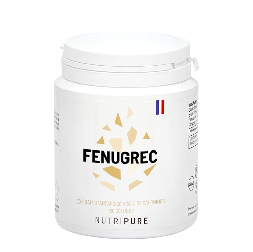 complément fenugrec Nutripure 50% saponines stéroïdiennes gélules