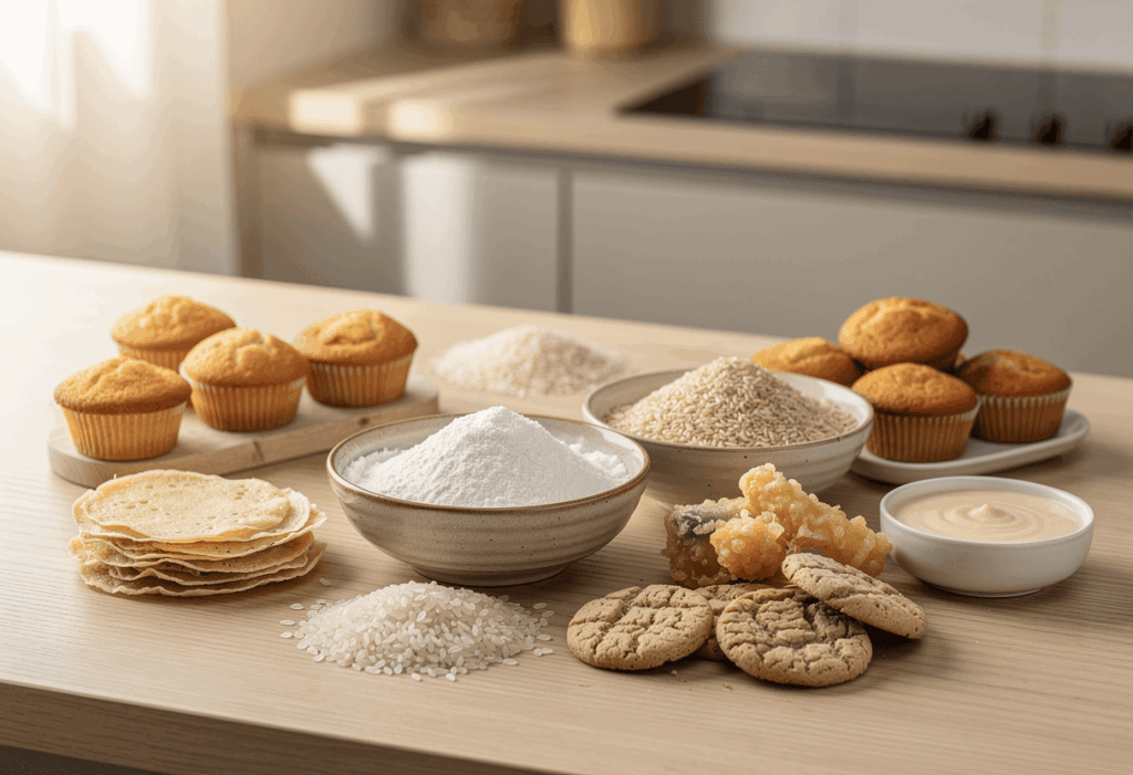 les différents utulisation de la farine de riz