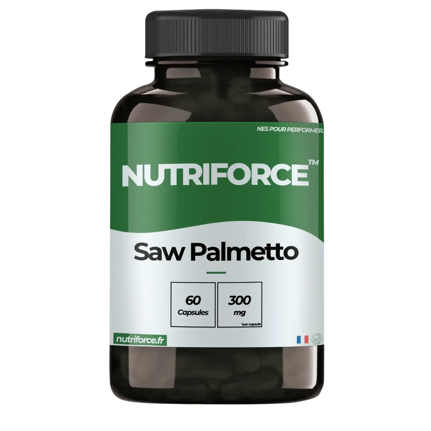 Nutriforce Saw Palmetto Serenoa repens extrait lipidostérolique gélules