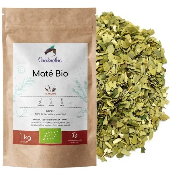 Chabiothé Yerba Maté Bio 1kg certifié France