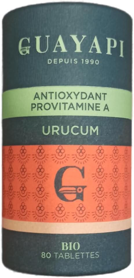 Guayapi Urucum Bio 80 tablettes Amazonie commerce équitable bixine