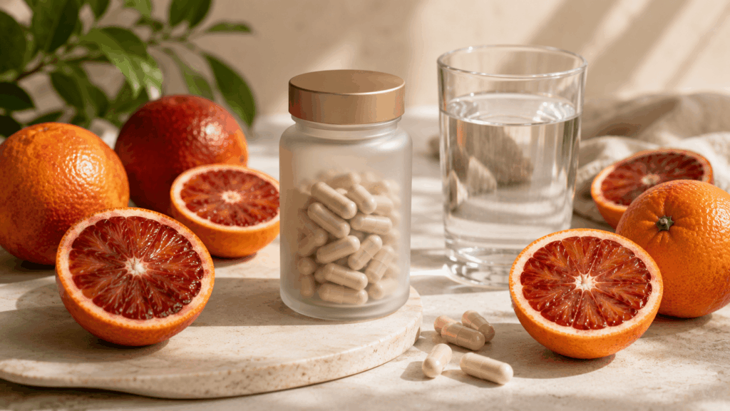 Complément au Morosil et orange sanguine