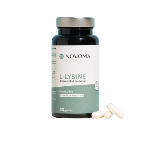 Novoma L-Lysine 1500 mg 90 gélules vegan fermentation maïs