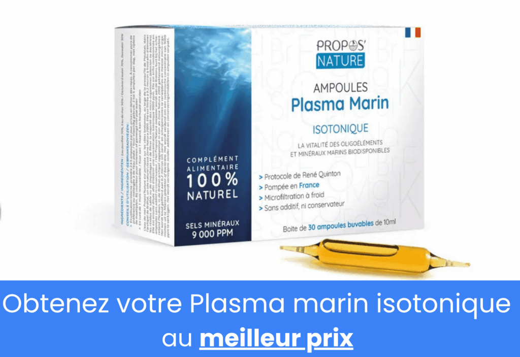 Meilleur plasma marin propos’nature