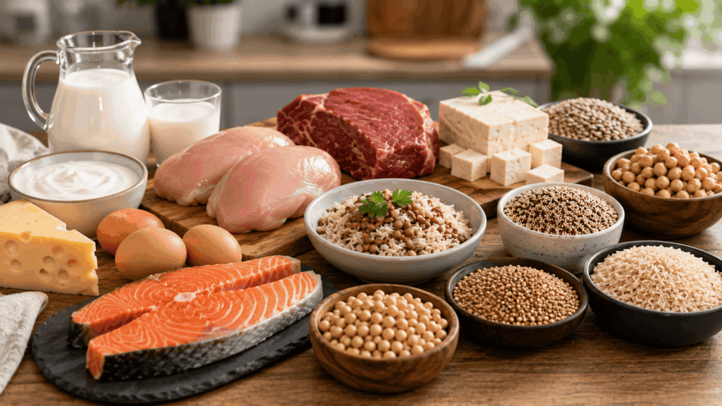 Sources alimentaires des EAA