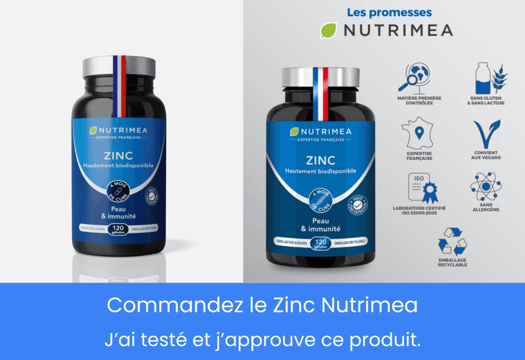 ce que pense les clients du zinc nutrimea