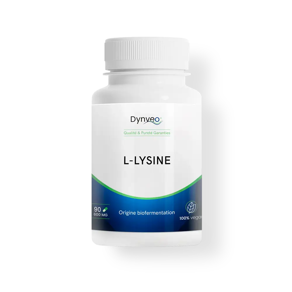 Dynveo L-Lysine biofermentation 600 mg gélules vegan