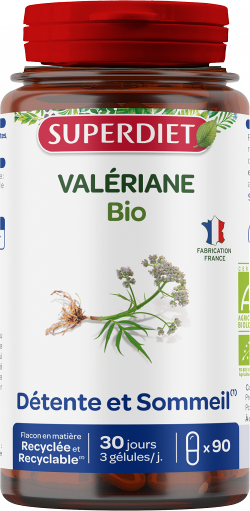 Greenweez Valériane 90 gélules extrait racine sommeil relaxation
