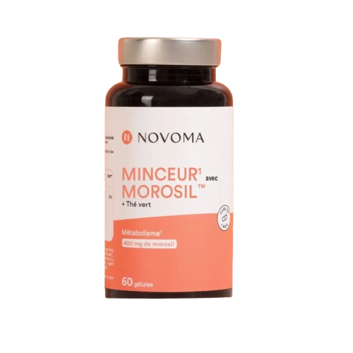 Novoma Morosil complément minceur orange sanguine Moro thé vert
