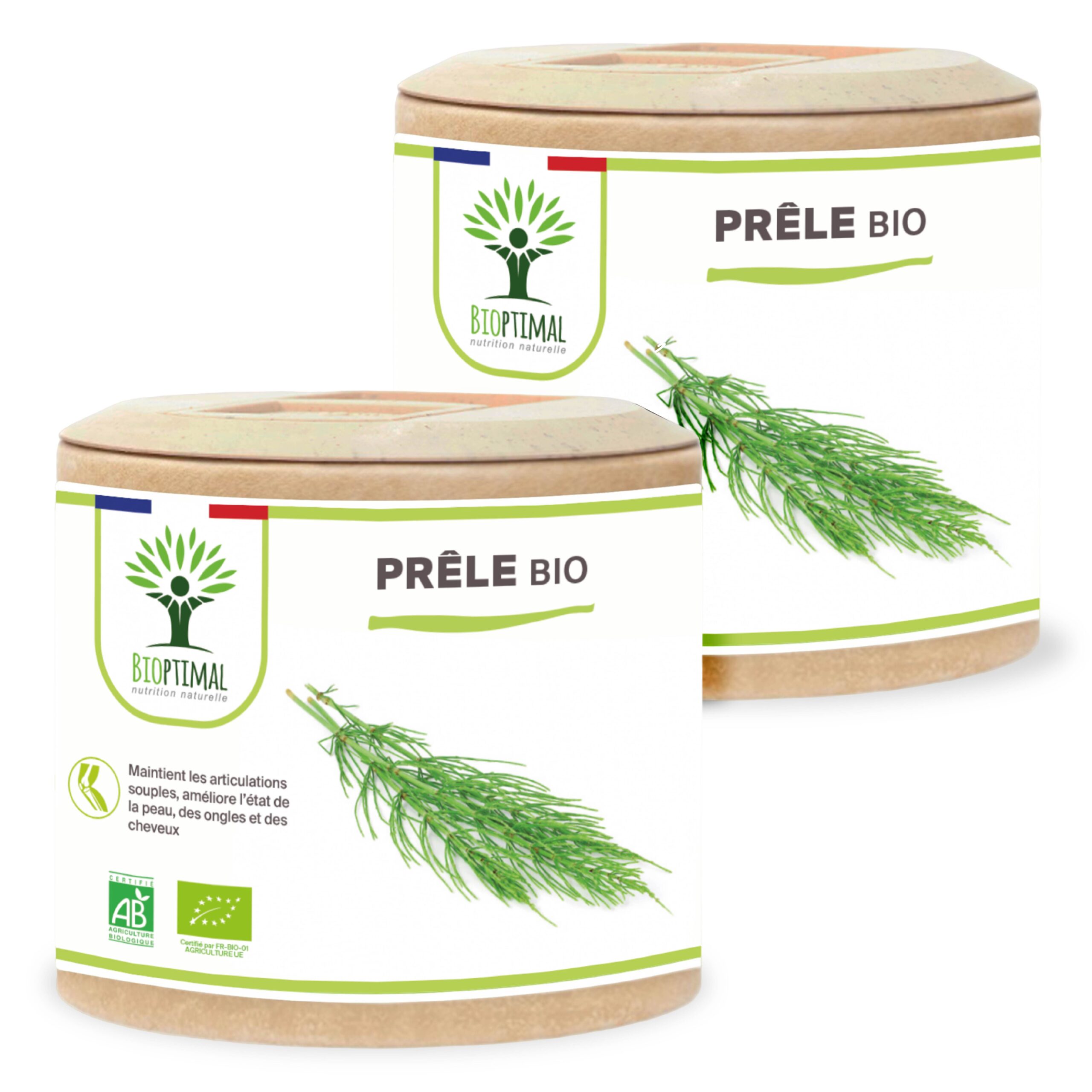 Greenweez Prêle Bio 2x60 gélules complément alimentaire silicium