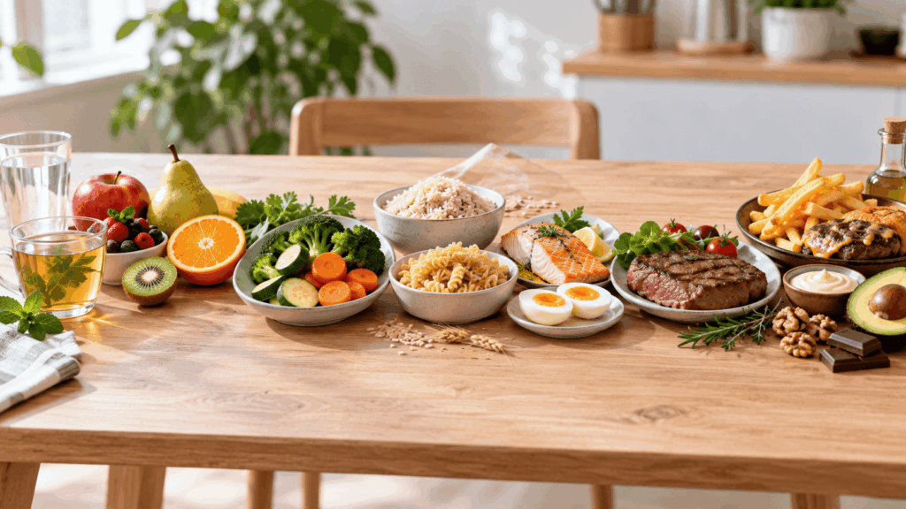 Le temps de digestion selon les aliments