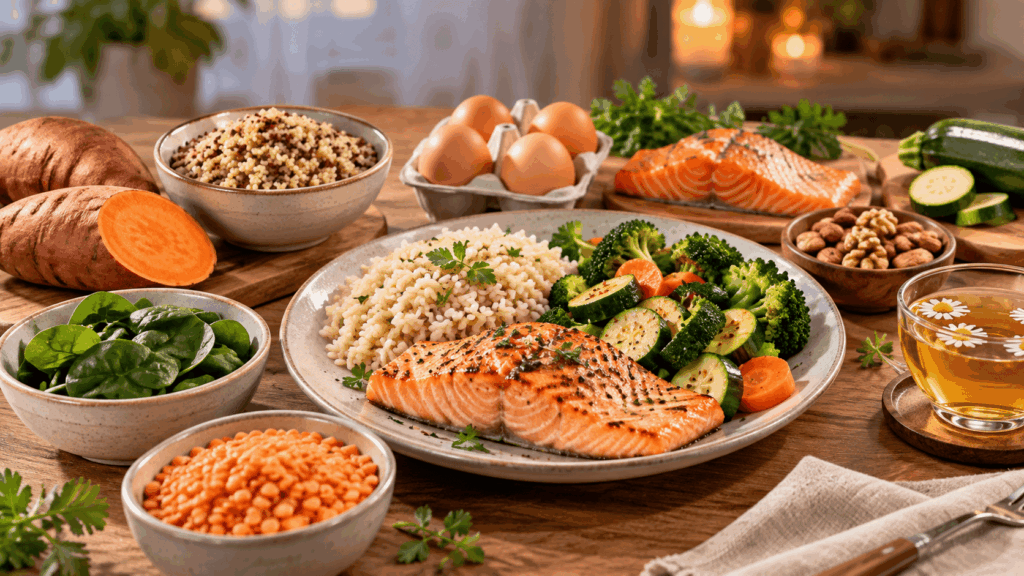 Les aliments à privilégier le soir