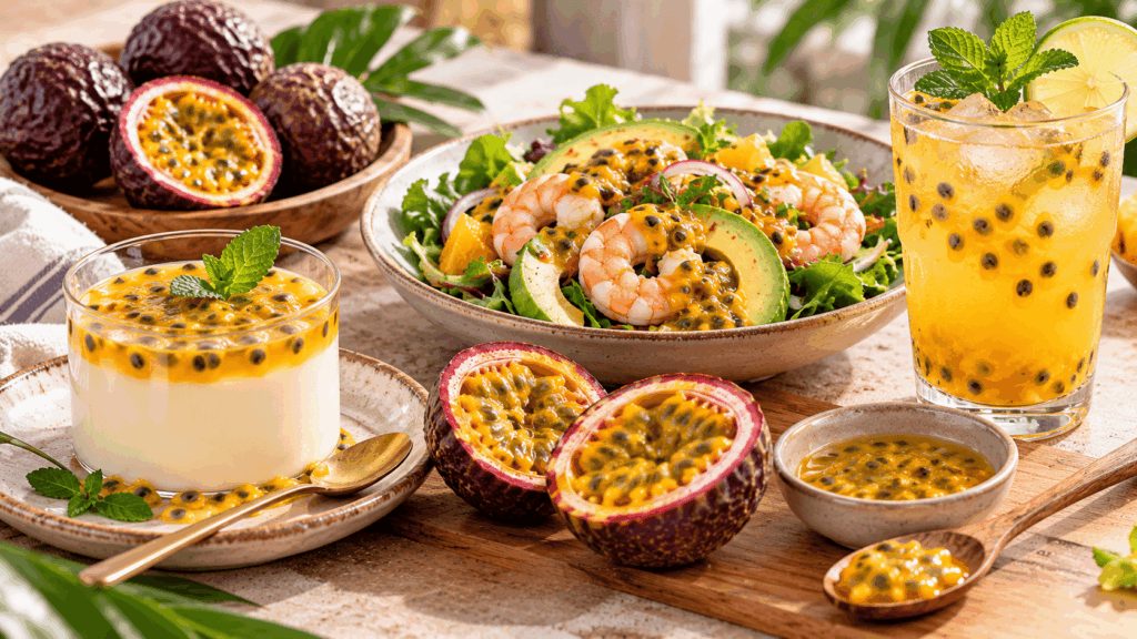 Comment utiliser le fruit de la passion en cuisine