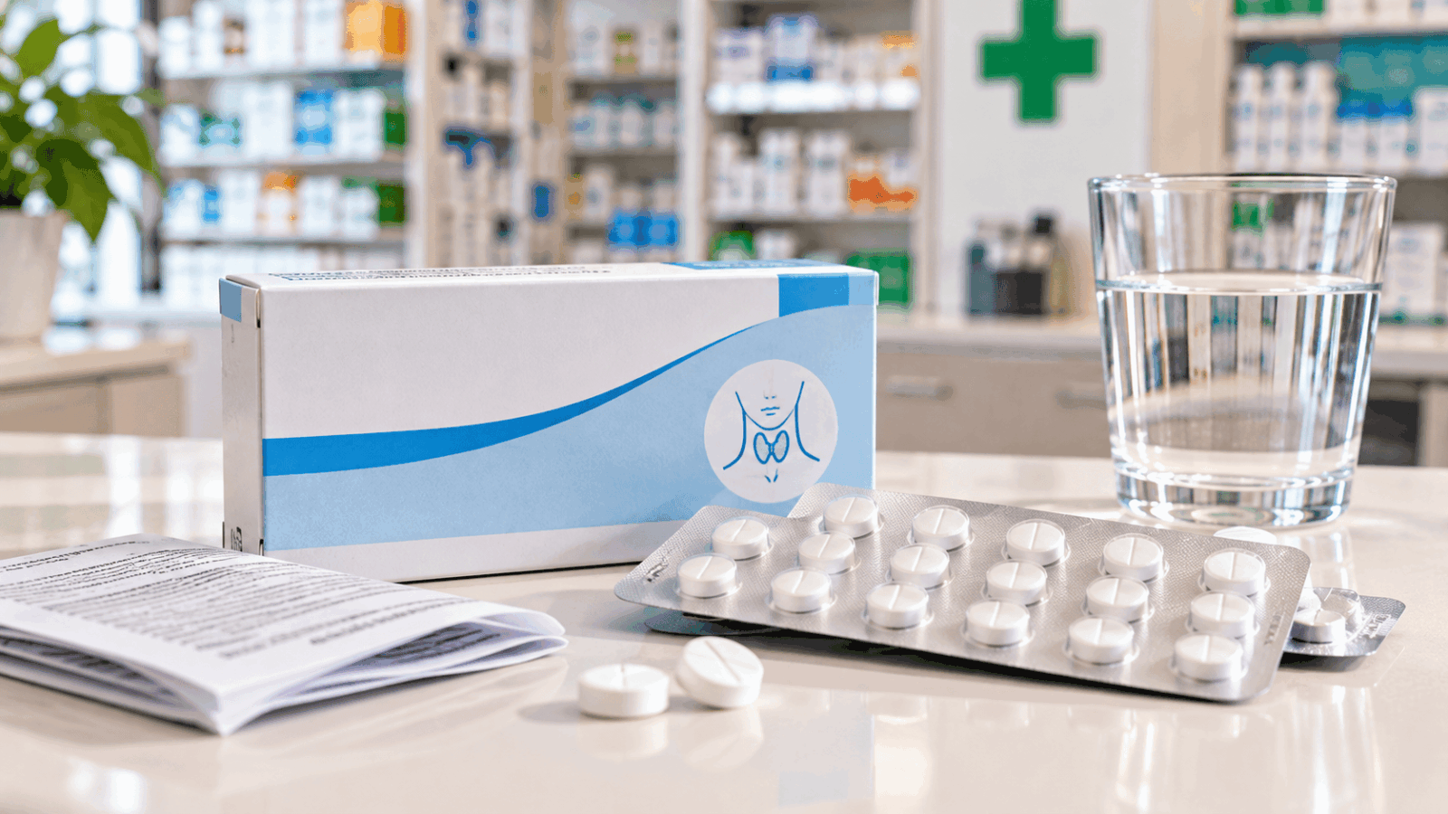 Comprimés d'iodure de potassium en pharmacie