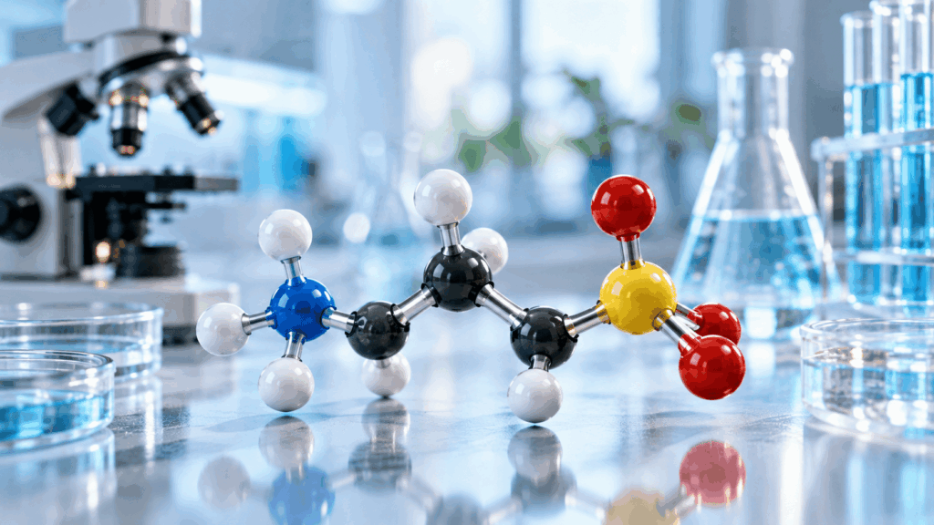 La taurine, une molécule naturellement présente dans l'organisme