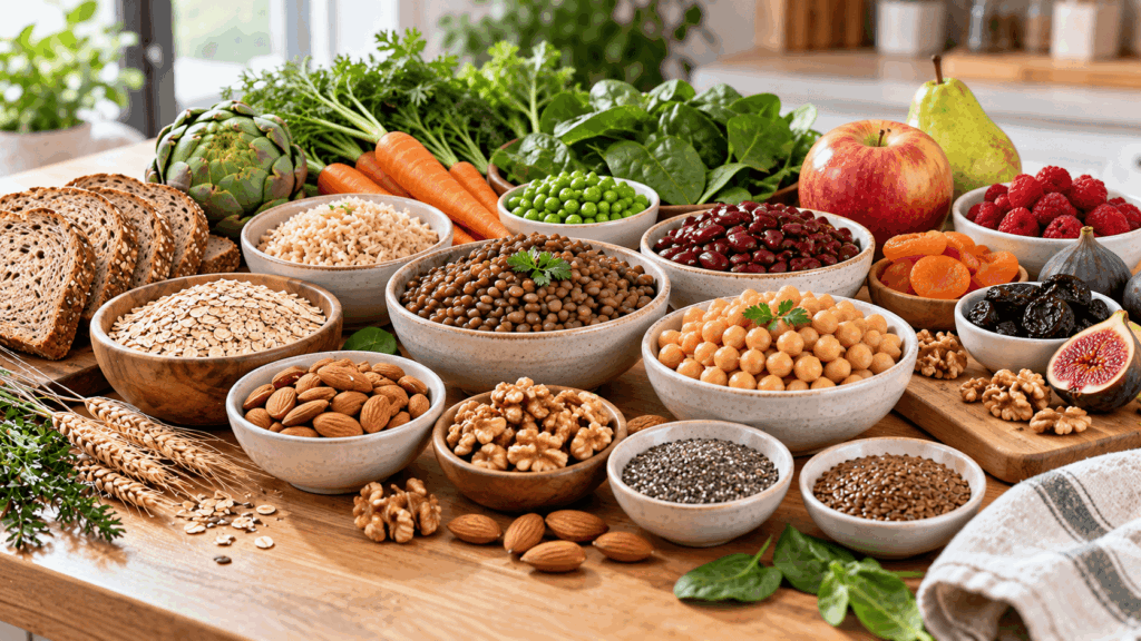 Les aliments les plus riches en fibres alimentaires