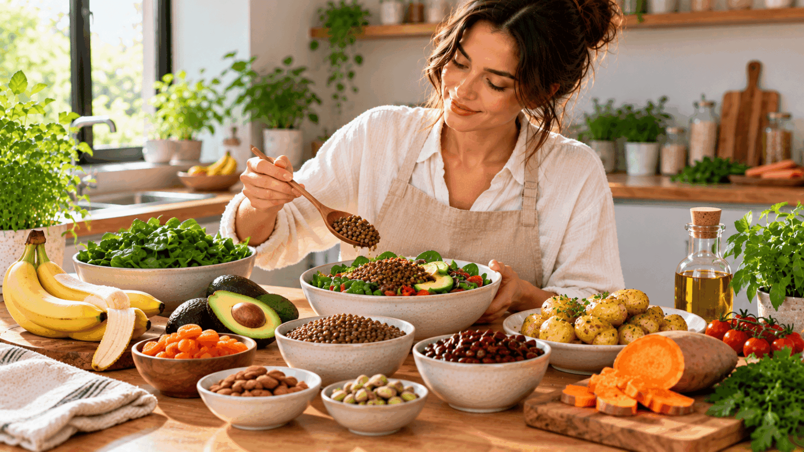 Les aliments les plus riches en potassium