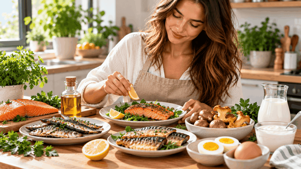 Les aliments les plus riches en vitamine D