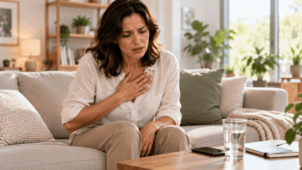 Quels sont les symptomes d'un exces de potassium